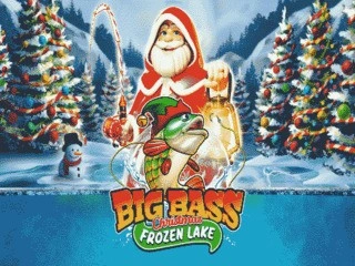 Big Bass Christmas Frozen Lake